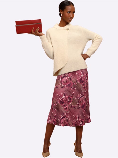 Pull à Manches Longues Forme Affinante - Taille Standard - Helline - Kiabi