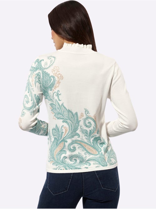 Pull à Manches Longues Jersey Fin - Taille Standard - Helline - Kiabi Pull à Manches Longues Jersey Fin - Taille Standard - Helline - Kiabi