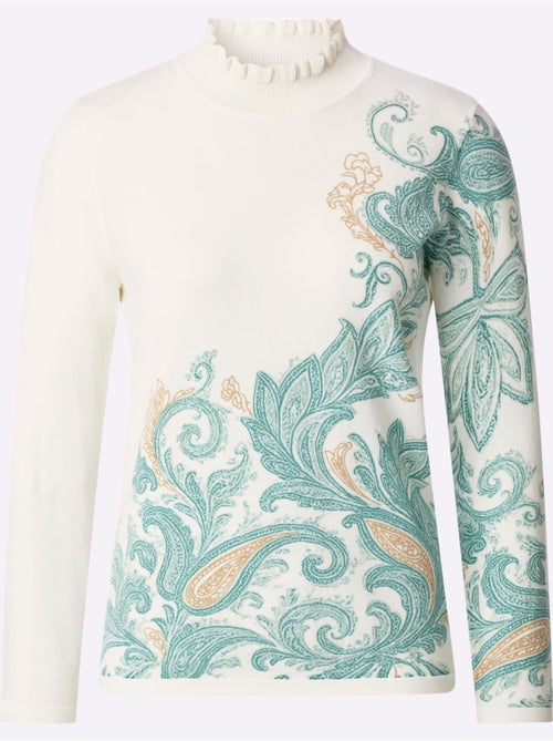 Pull à Manches Longues Jersey Fin - Taille Standard - Helline - Kiabi Pull à Manches Longues Jersey Fin - Taille Standard - Helline - Kiabi
