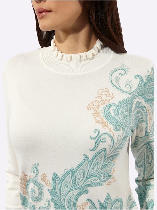 Pull à Manches Longues Jersey Fin - Taille Standard - Helline - Kiabi Pull à Manches Longues Jersey Fin - Taille Standard - Helline - Kiabi