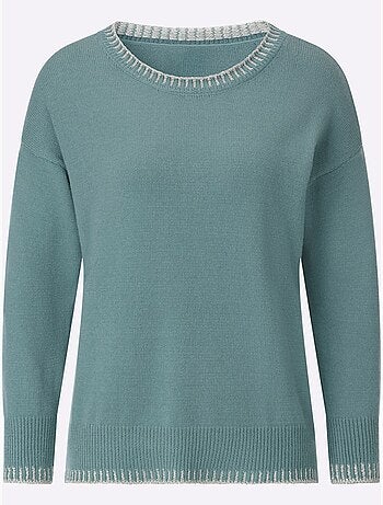 Pull à manches longues jersey fin - taille standard - helline