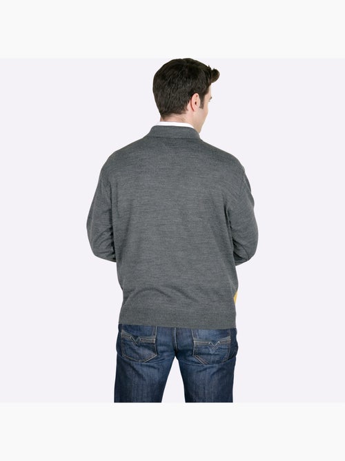 Pull à manches longues jolis coloris contrastés - taille standard - moda vilona - Kiabi Pull à manches longues jolis coloris contrastés - taille standard - moda vilona - Kiabi