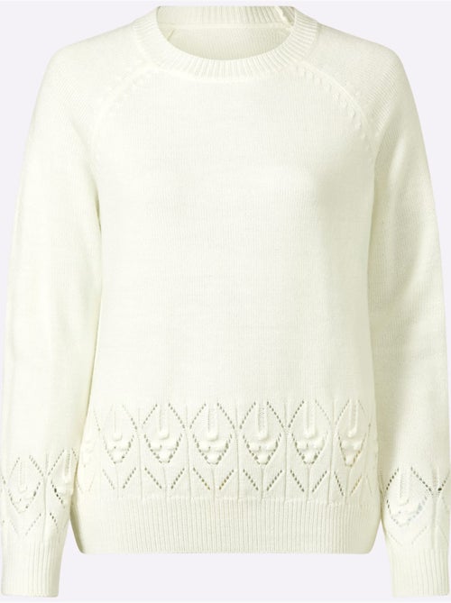 Pull à Manches Longues Manches Raglan - Taille Standard - Moda Vilona - Kiabi Pull à Manches Longues Manches Raglan - Taille Standard - Moda Vilona - Kiabi