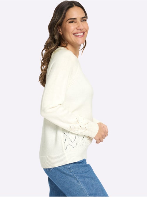 Pull à Manches Longues Manches Raglan - Taille Standard - Moda Vilona - Kiabi Pull à Manches Longues Manches Raglan - Taille Standard - Moda Vilona - Kiabi