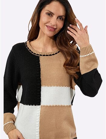 Pull à manches longues motif > - witt
