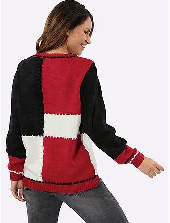 Pull à manches longues motif > - witt