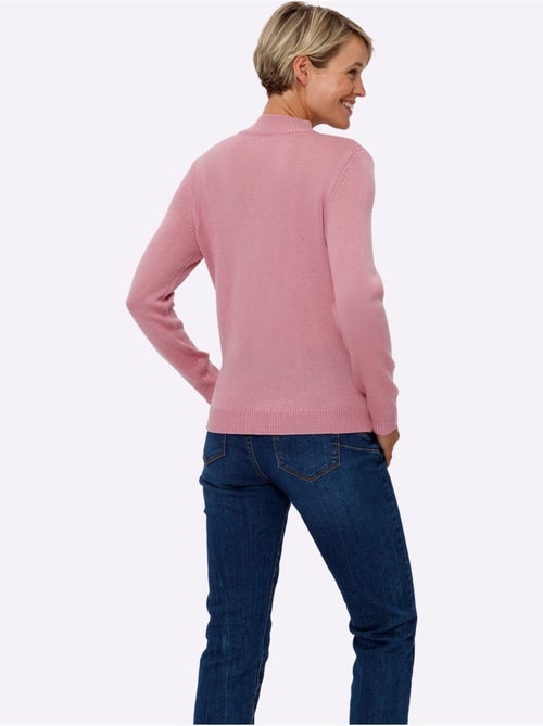 Pull à Manches Longues Motif Torsadé Classique - Taille Standard - Moda Vilona - Kiabi Pull à Manches Longues Motif Torsadé Classique - Taille Standard - Moda Vilona - Kiabi