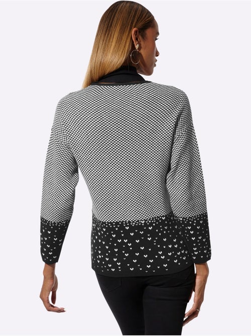 Pull à Manches Longues Qualité Coton Et Modal Agréable à Porter - Taille Standard - Helline - Kiabi