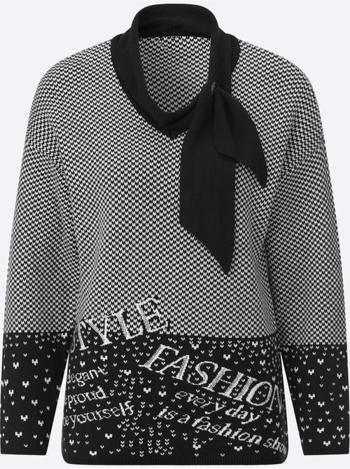 Pull à Manches Longues Qualité Coton Et Modal Agréable à Porter - Taille Standard - Helline - Kiabi