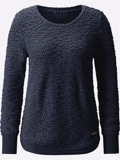 Pull à manches longues qualité tricotée douce - taille standard - witt - Kiabi