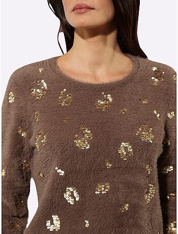 Pull à Manches Longues Qualité Ultra-douce - Taille Standard - Helline