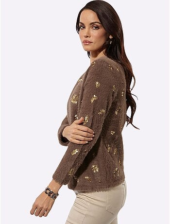 Pull à Manches Longues Qualité Ultra-douce - Taille Standard - Helline