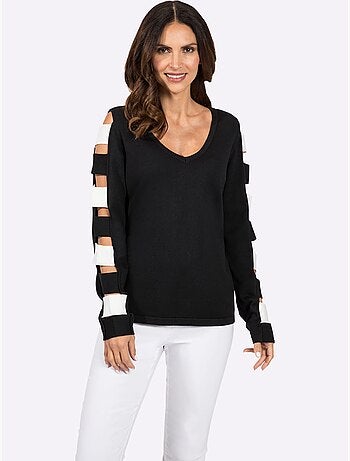 Pull à Manches Longues Qualité Viscose Douce - Taille Standard - Witt
