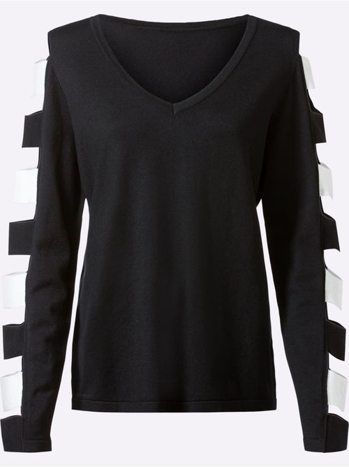 Pull à Manches Longues Qualité Viscose Douce - Taille Standard - Witt - Kiabi