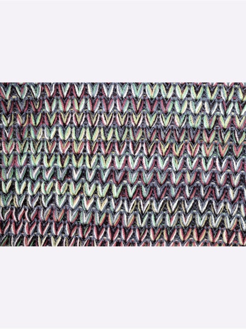 Pull à Manches Longues Superbe Fil Multicolore - Taille Standard - Helline - Kiabi