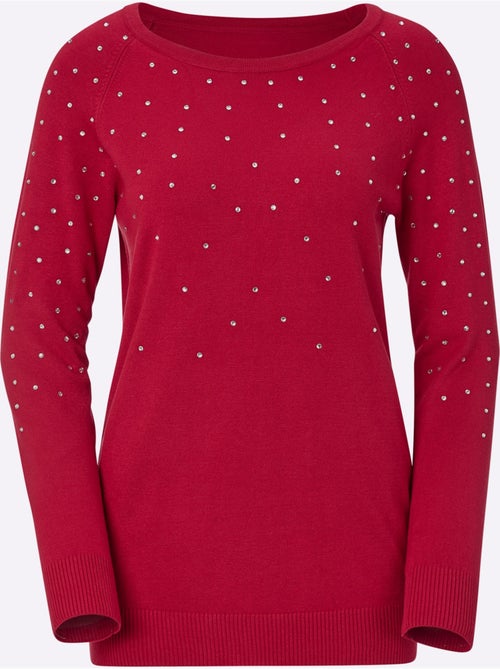 Pull à manches longues viscose - taille standard - witt - Kiabi Pull à manches longues viscose - taille standard - witt - Kiabi