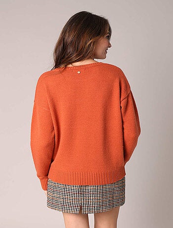 Pull à motif cœur 'Deeluxe'