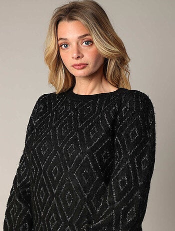 Pull à motif losange
'Deeluxe'