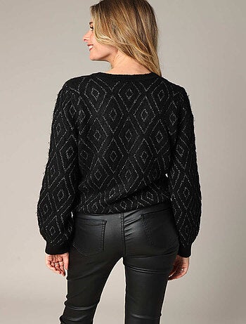Pull à motif losange
'Deeluxe'
