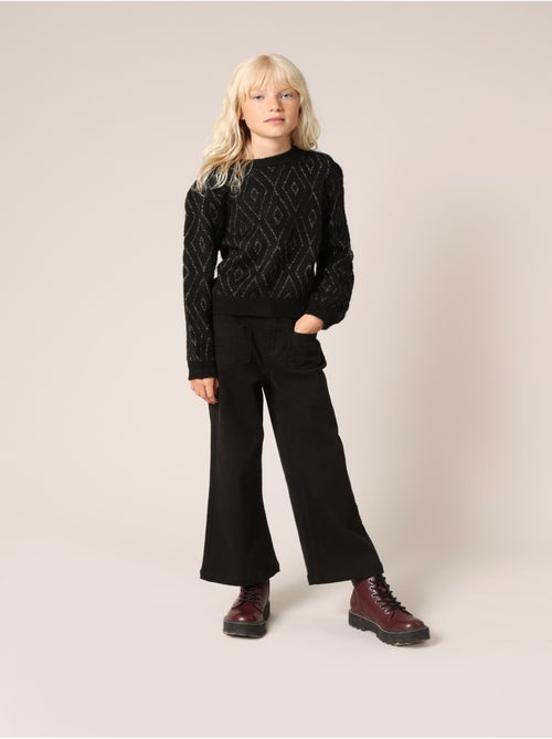 Pull à motif losanges pour fille 'deeluxe' - Kiabi Pull à motif losanges pour fille 'deeluxe' - Kiabi