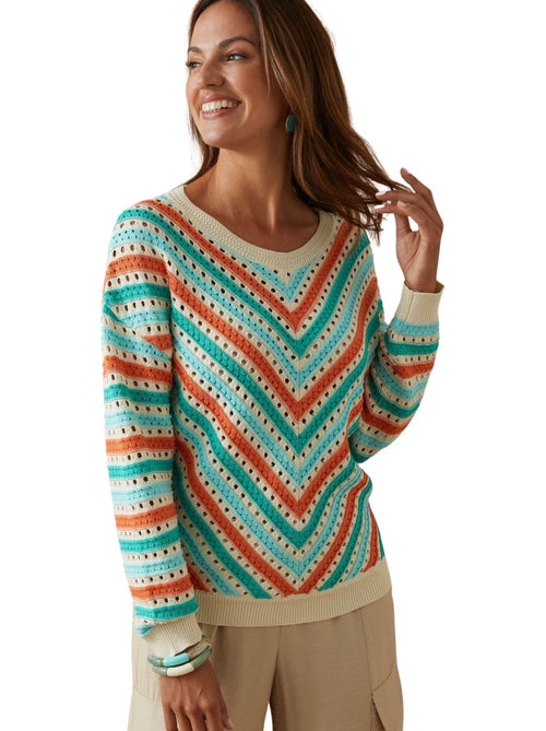 Pull à rayures - DAXON - Kiabi