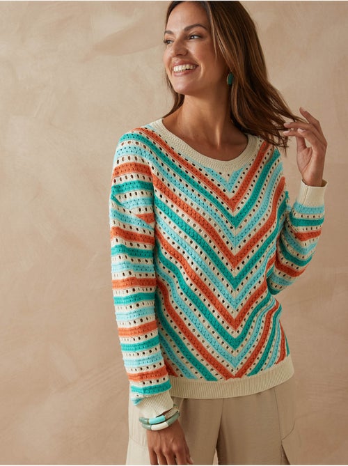 Pull à rayures - DAXON - Kiabi