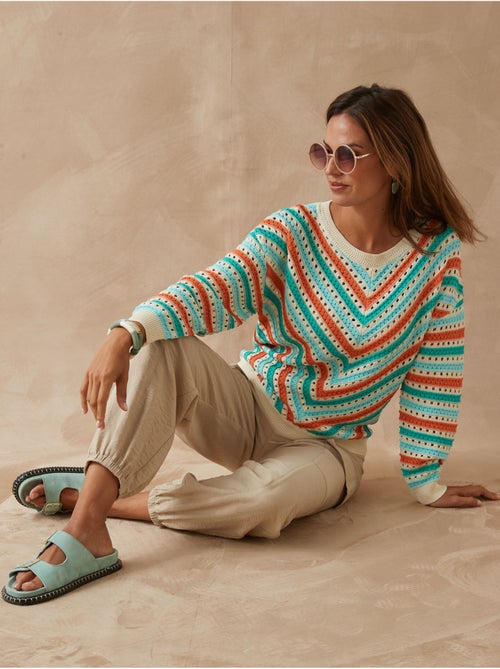 Pull à rayures - DAXON - Kiabi