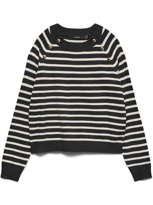 Pull à Rayures Femme Vero Moda - Kiabi