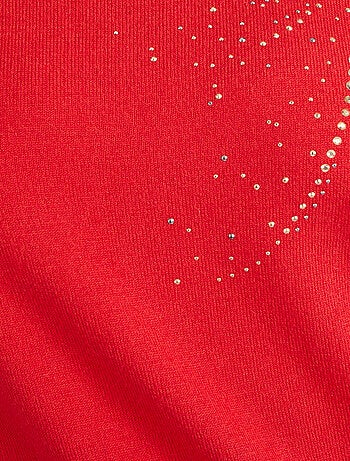 Pull à rivets fantaisie - damart