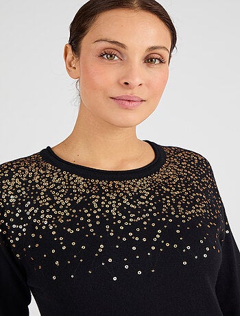 Pull à sequins - Damart