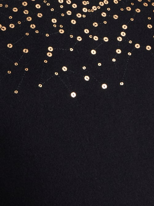 Pull à sequins - Damart - Kiabi