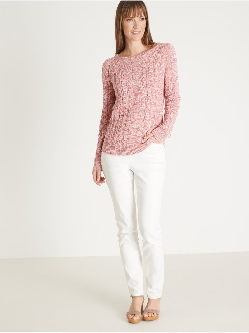 Pull à torsades - DAXON Rose - Kiabi
