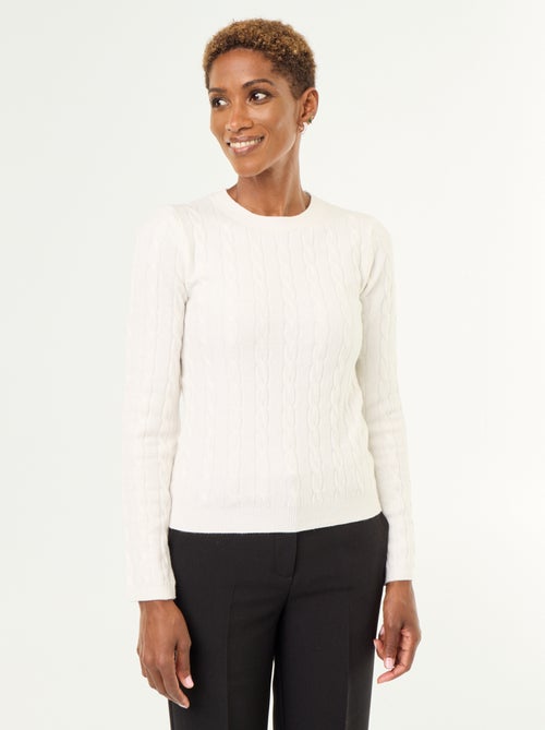 Pull à torsades - Kiabi Pull à torsades - Kiabi
