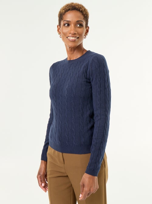 Pull à torsades - Kiabi