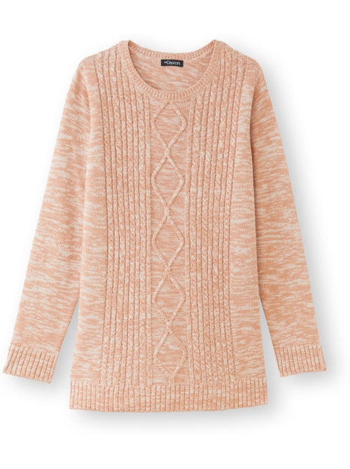 Pull à torsades encolure ronde - DAXON - Kiabi