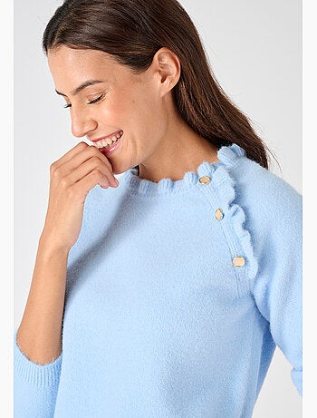 Pull à volants Thermolactyl - Damart