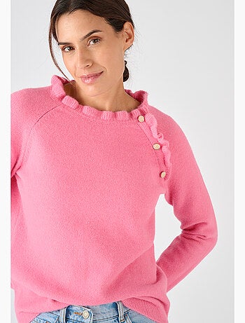 Pull à volants Thermolactyl - Damart