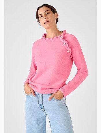 Pull à volants Thermolactyl - Damart