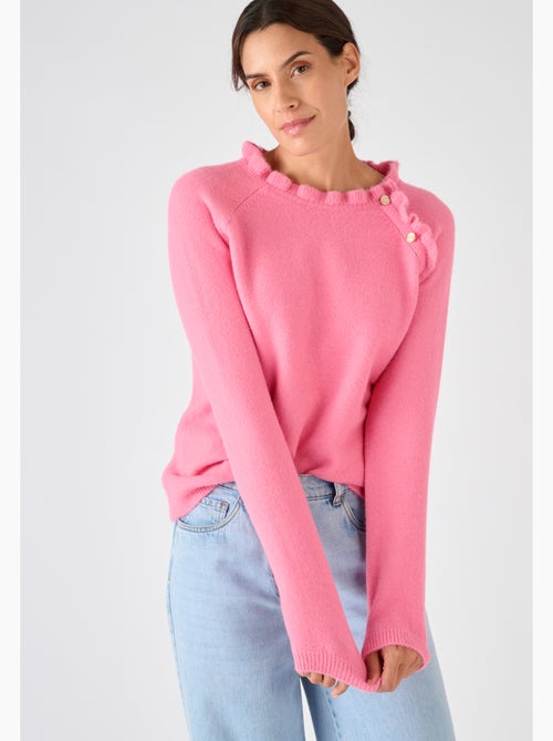 Pull à volants Thermolactyl - Damart - Kiabi