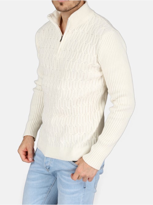 Pull à zip - Kenzarro - Kiabi Pull à zip - Kenzarro - Kiabi