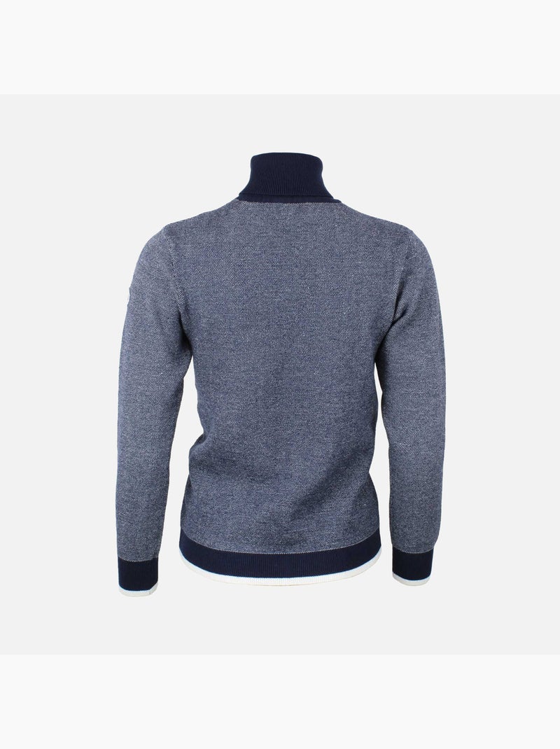 Pull   AFLAKE - PEAK MOUNTAIN Bleu marine - Kiabi