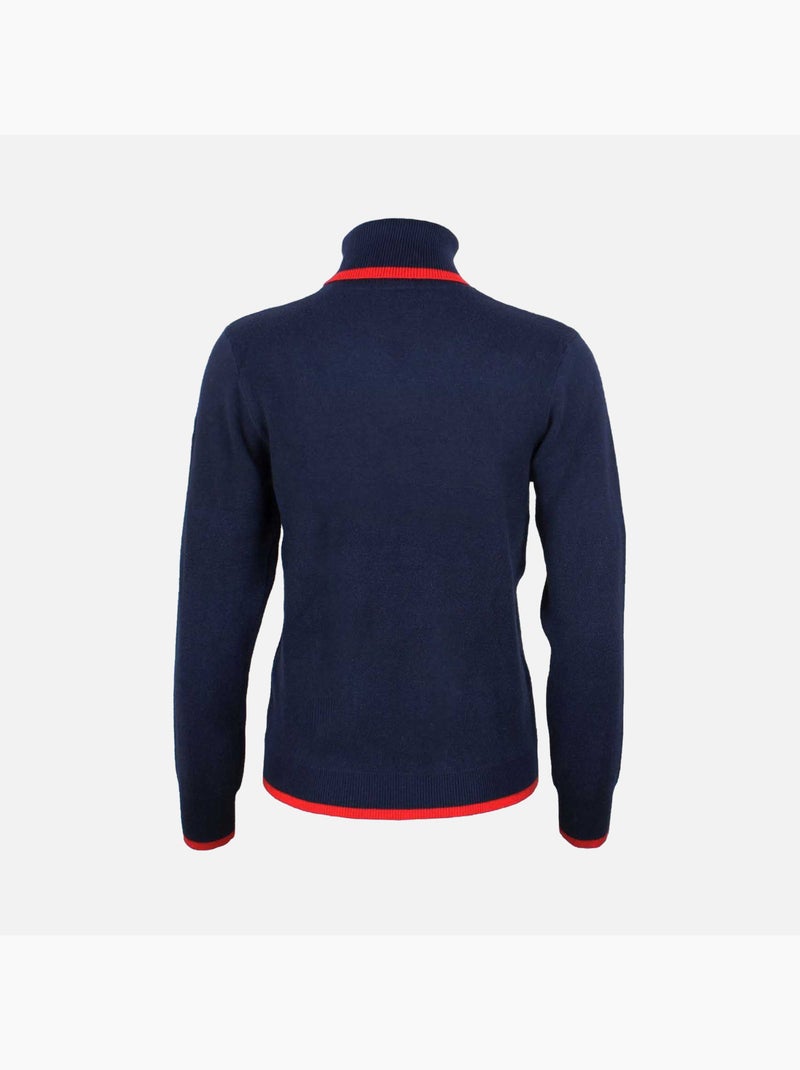 Pull   AFLAKE - PEAK MOUNTAIN Bleu marine - Kiabi