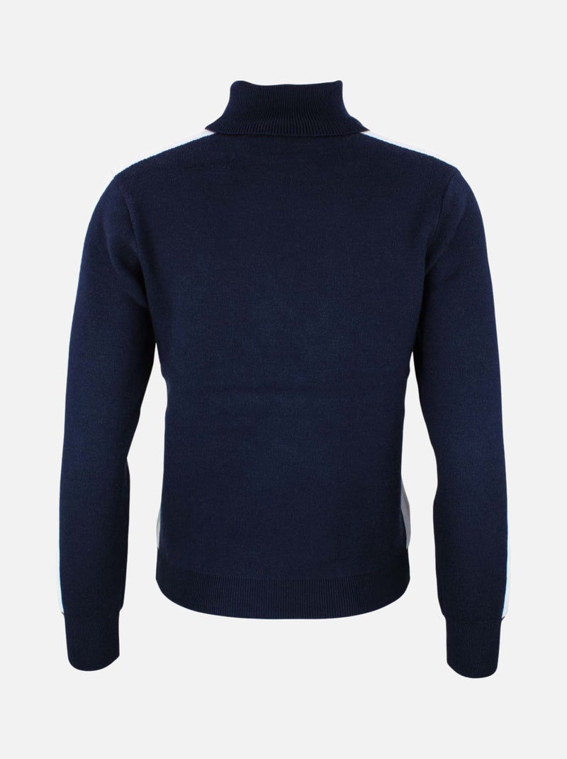 Pull   AGLAE - PEAK MOUNTAIN Bleu marine - Kiabi