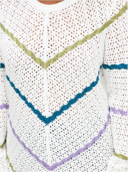 Pull Ajouré - Taille Standard - Sheego - Kiabi