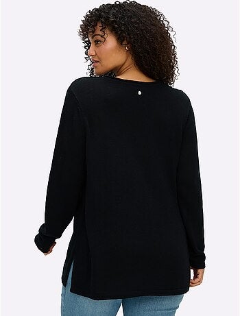 Pull Ajouré - Taille Standard - Sheego