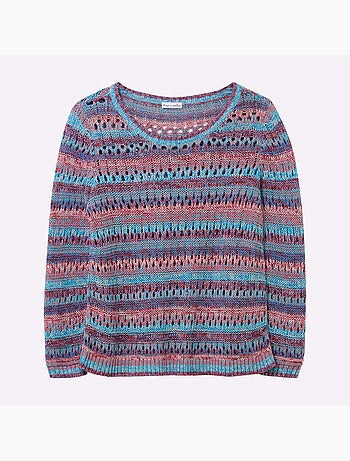 Pull Ajouré - Taille Standard - Sheego