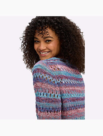 Pull Ajouré - Taille Standard - Sheego