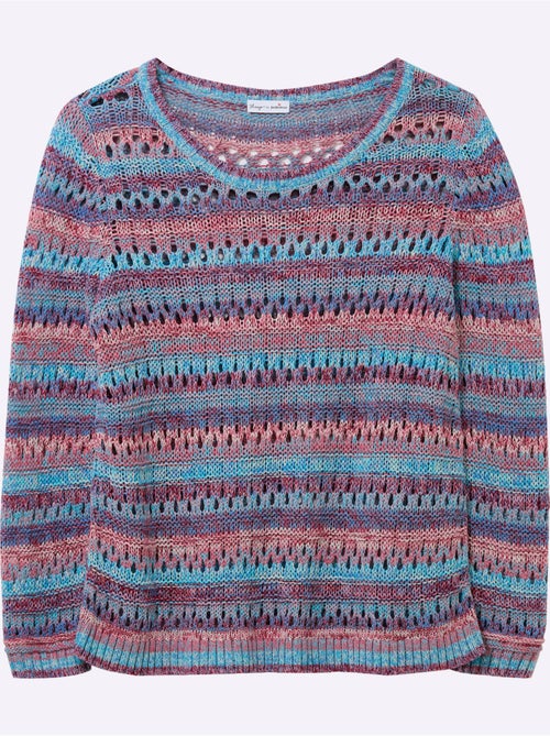 Pull Ajouré - Taille Standard - Sheego - Kiabi