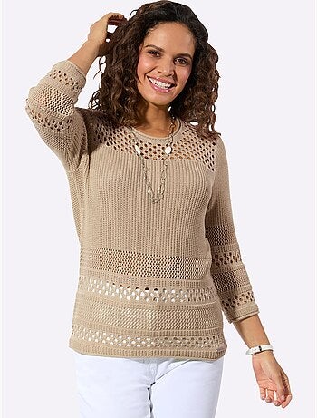 Pull Ajouré 50% Coton - Taille Standard - Witt