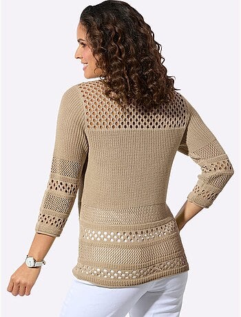 Pull Ajouré 50% Coton - Taille Standard - Witt